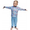 ESITO Chlapčenské detské pyžamo Auto Blue Veľ. 122