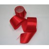 Stuha saténová 40mm červená