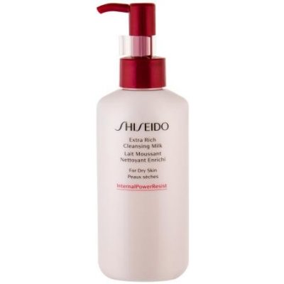 Shiseido Essentials Extra Rich 125 ml čistiace pleťové mlieko pre suchú pleť pre ženy