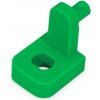 Držiak pre 1 mosadznú svorkovnicu 1,5-10mm² plastový zelený E01PE ELCON