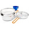 Kempingový riad GSI Outdoors Glacier Stainless 1 Person Mess Kit (90497681257)