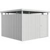 Biohort Highline H6 315 x 315 x 222 cm Strieborná metalíza štandardné dvere 1ks