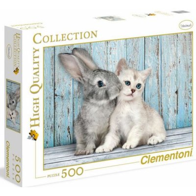 Clementoni Mačka s králikom 500 dielov od 6,4 € - Heureka.sk