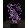 Beling 3D lampa, Toon dog toy, 16 farebná, PS40