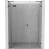 MEXEN/S - Lunar L sprchové dvere krídlové ľavé 120, transparent, grafit metal 834SL-120-050-95-00-L