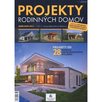 Projekty rodinných domov jeseň/zima 2012