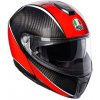 AGV SPORTMODULAR MULTI PLK AERO CARBON/RED Velkosť: XS