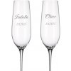 Dekorant Svadobné poháre na šampanské Carattere 270 ml 2KS