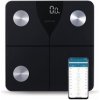Salente SlimFit, osobní diagnostická fitness váha, Bluetooth, černá