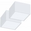 Stropné svetlo IMMAX NEO súprava 2x CANTO Smart stropné svietidlo 15x15cm 12W biele Zigbee 3.0 +DO (07072L-15BD)