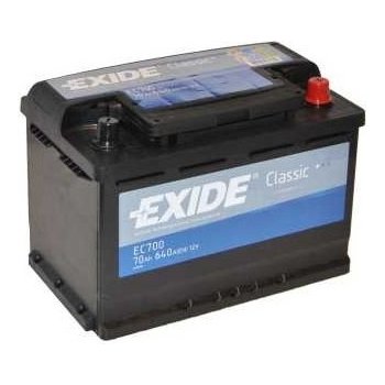 Exide Classic 12V 70Ah 640A EC700