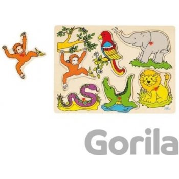 Goki puzzle so zvukmi zvieratka zo ZOO