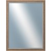 DANTIK - Zrkadlo v rámu, rozmer s rámom 70x90 cm z lišty AMALFI okrová (3114)