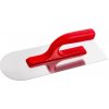 Hladítko Strend Pro Premium, REDhand, U-TYPE, plast. rúčka, zaoblené, 320x110 mm, 0,7 mm, nerez