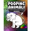 Pooping Animali Un Book Divertente Coloring Per Adulti: Un libro da colorare per adulti esilarante e antistress (Pooping Animals A Funny Coloring Book