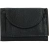Lagen dámska kožená peňaženka W 22030 malá peňaženka čierna