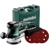 Metabo 600131510 - SXE 425 TurboTec Set - Excentrická brúska, Kufor z umelej hmoty, s 12 brúsnymi listmi so suchým zipsom