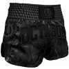 Muay Thai trenky - Octagon - Fight Legion - čierne/čierny znak