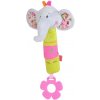 Plyšová pískacia hračka s hryzátkom Baby Ono sloník