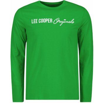 Lee Cooper pánske tričko s dlhym rukávom Originals zelené od 7,54 € -  Heureka.sk