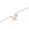 Daniel Wellington Štýlový pozlátený náhrdelník znamenia Strelec Crystal Zodiac DW00400927