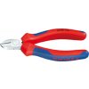 KNIPEX Kliešte štikacie bocné 125mm pre elektroniku Cr / 7605125 Knipex
