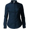 MALFINI Košile Style LS 229, dlouhý rukáv, dámská MAL-2290216 XL Modrá námořní