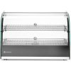 Nastaviteľná ohrevná vitrína, HENDI, dvoj úrovňová, Čierna, 220-240V/800W, 554x376x(H)376mm 273999
