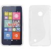 Silikónové púzdro S-LINE pre Nokia Lumia 530 - transparentné
