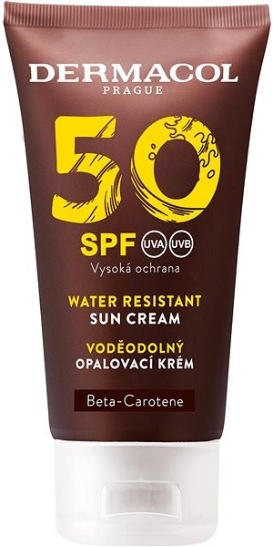 DERMACOL Sun Vodoodolný zvláčňujúci krém na opaľovanie SPF 50 50 ml