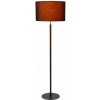LUCIDE 45709/81/30 MAYA stojacia lampa V1500mm 1xE27 čierna