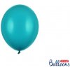 PartyDeco Balóny pastelové tyrkysové 12cm