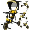 INKA Detská TRIKE FIX V4 so strieškou žltá čierna