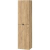 | Cersanit S598-049-DSM - Závesná kúpeľňová skrinka MALIKA 160x40 cm dub | S598-049-DSM