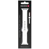 Silikónový remienok Swissten pre Apple Watch 42-44 mm, biela