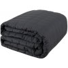 Ruhhy 24427 Záťažová antistresová deka 10 kg sivá 200x220