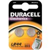 Duracell | Duracell - 2 ks Alkalická batéria LR44/A76 1,5V 150 mAh | PL0520