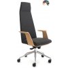 FORMDESIGN Dizajnové kancelárske kreslo ENZO UNA 100 čalúnenie ELEGANCE koža
