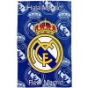 Real Madrid FC Deka Real Madrid, modrá, mikroflís, 100 × 150 cm