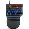 Motospeed K27 Mechanická klávesnica Wasd Herný keypad Rgb Outemu Blue