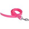 Firedog BioThane Vodítko 25 mm 1 m bez rúčky Glossy ružové