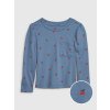 GAP 785653-07 Dětské tričko s kapsičkou Modrá - 2YRS