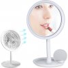 15786 LED kozmetické zrkadlo s ventilátorom - Beauty Breeze