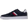 Tommy Hilfiger Nízke tenisky Court Cupsole Retro Lth Stripes Námornícka modrá