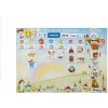Teddies Kalendár magnetický Škôlka 114ks magnetiek v kartóne 45x32x1cm