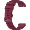 Techsuit - Watchband 22mm (W006) remienok pre Huawei Watch GT 2 (46 mm) / GT 2 Pro / GT 3 Pro (46 mm) / Ultimate, Xiaomi Watch S1 – bordový
