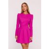 MOE dámske šaty denim pink