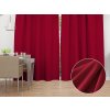 Biante Zamatový záves Velvet Prémium SVP-007 Malinovo červený - šírka 270 cm 270x140 cm
