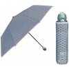 Perletti automatický dáždnik s krytom, sivý