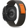Tech-Protect Nylon na Samsung Galaxy Watch Ultra, 47 mm, černý / oranžový TEC312382